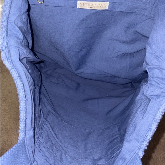 Elegant Blue Tote Bag - Picture 2 of 2